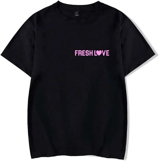 Fresh Love Girlfriend T Shirt (Black)