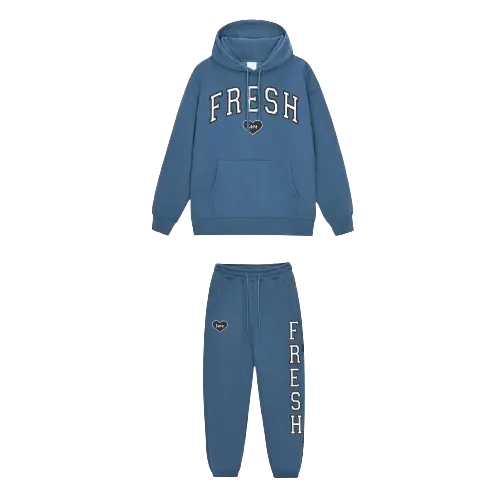 Fresh Love Tracksuit – Navy Blue