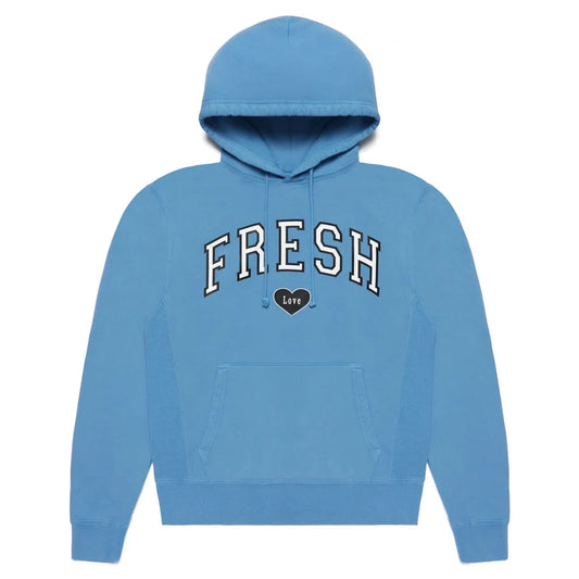 Fresh Love Varsity Hoodie – Blue