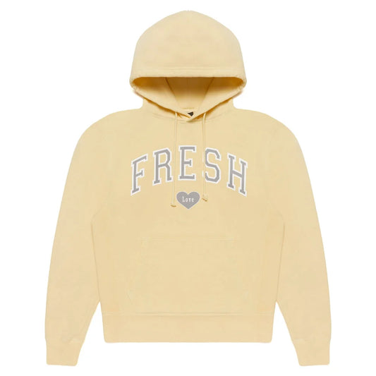 Fresh Love Varsity Hoodie – Yellow